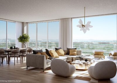 Midtown Park Residences Living Room